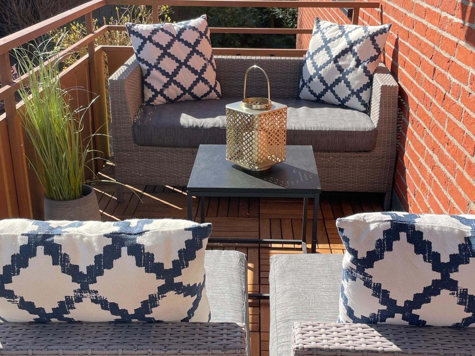 Happy Place Mit Sonnen-Balkon Und Stellplatz Nur 400 M Zum Strand Scharbeutz Luaran gambar