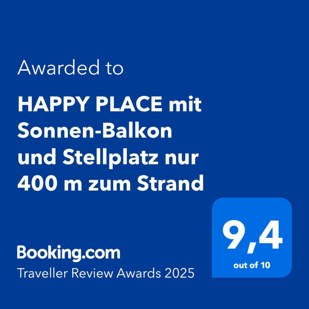 Happy Place Mit Sonnen-Balkon Und Stellplatz Nur 400 M Zum Strand Scharbeutz Luaran gambar